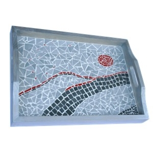 Mosaic Kit Wooden Tray