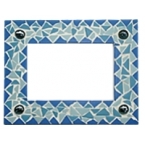 Mosaic Kit Frame Blue