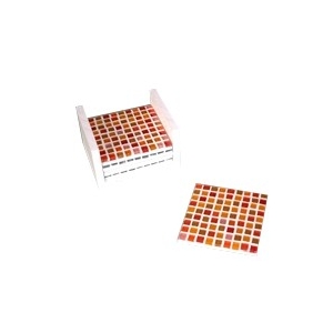 Kit mosaique dessous de Verre Rouge