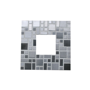 Kit mosaique miroir inox