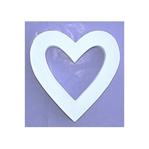 Support Décopatch coeur en carton