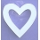 Support Décopatch coeur en carton