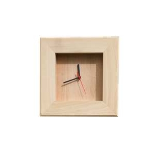 Horloge en hêtre