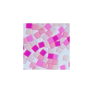 Mosaïc Acryl Fushia Transparente