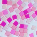 Mosaïc Acryl Fushia Transparente