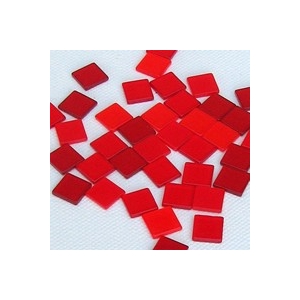 Mosaïc Acryl Rouge transparent