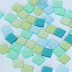 Mosaïc Acryl Vert transparent