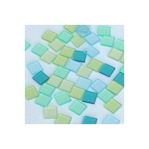 Mosaïc Acryl Vert transparent