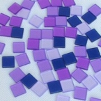 Mosaïc Acryl Violet transparent