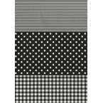 Décopatch Carta 485 Decopatch Bianco Nero