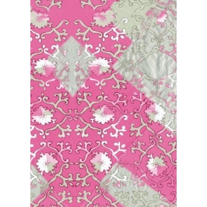 Décopatch paper 502 pink silver decopatch