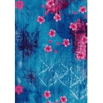 Décopatch Carta 492 Decopatch Blu Rosa