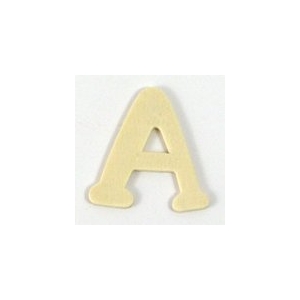 Lettre en bois - A - 4 cm