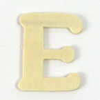 Lettre en bois  E. 4cm