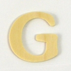 Lettre en Bois  G. 4 cm