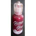 gel colle pailletée rouge 20ml