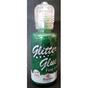 gel colle pailletée vert 20ml