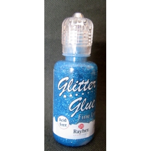 gel colle pailletée bleu azur 20ml