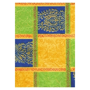 Décopatch paper 318 Blue green yellow