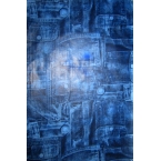 Décopatch papier 381 blau jeans