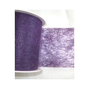 Ruban non tissé violet 100mm