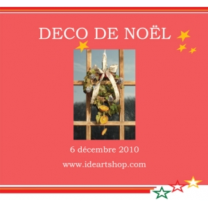 Kit Couronne de Noel deco nature