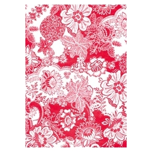 Decopatch papel 431 rojo blanco