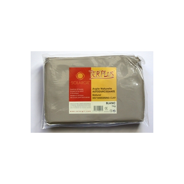 Argile autodurcissante BLANC 1,5kg - MAISON PRATIC - Boutique pour