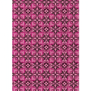 Décopatch Carta 510 Decopatch Nero Rosa