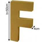 Letter F Craft giant size