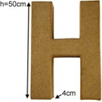 Letter H Craft giant size