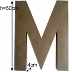 Letter M Craft giant size