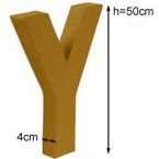 Letter Y Craft giant size