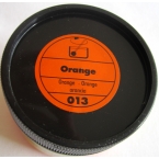 Peinture gouache au doigt Orange 100ml