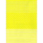 Décopatch Carta 545 Decopatch Giallo Bianco