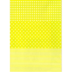 Décopatch papier 545 gelb Weiß