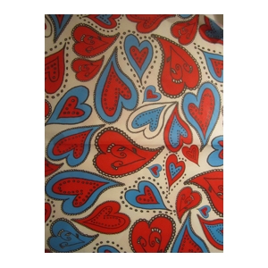 Décopatch Papel 567 Rojo Azul decopatch