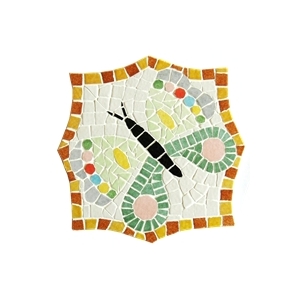 Kit Mosaico artistico sottopentole farfalla