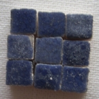 Micromosaique bleu 100 pieces 5mmx5mm