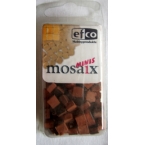 Micromosaique brun 100 pieces 5mmx5mm