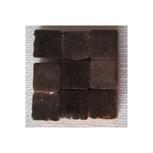 Micromosaique brun fonce 100 pieces 5mmx5mm
