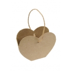 Panier de Pâques coeur Decopatch 