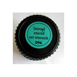 Peinture Porcelaine Verre vert emeraude 15ml