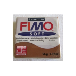 Pate FIMO cognac