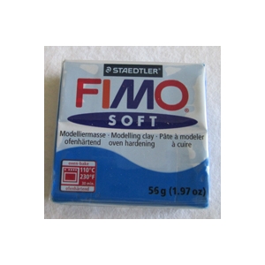 Pate FIMO Bleu Pacifique