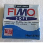 Pate FIMO Bleu Pacifique