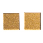 Mosaiques miroir or 10x10mm 60 tesselles