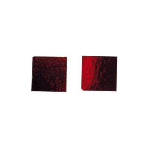 Mosaique Miroir rouge 10x10mm 60 tesselles