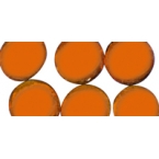 Petites perles de verre orange