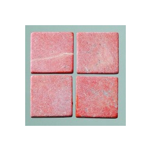 Mosaique romaine 10x10mm Rouge